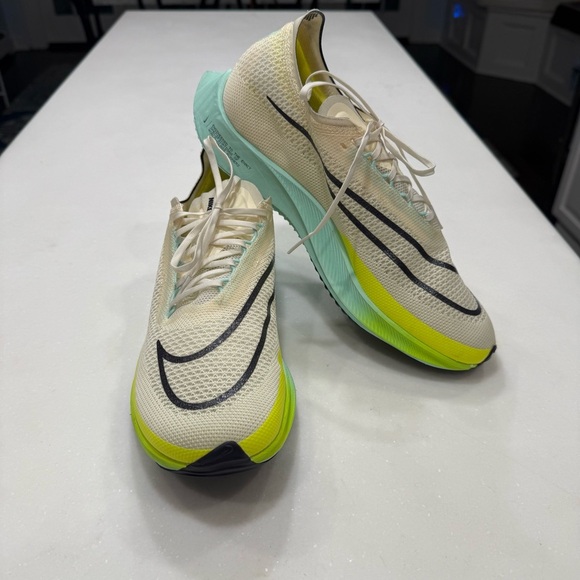 Nike ZoomX Streakfly Coconut Milk Volt Running Shoes DX3415 100 Men’s Sz 9 NEW - Picture 5 of 14